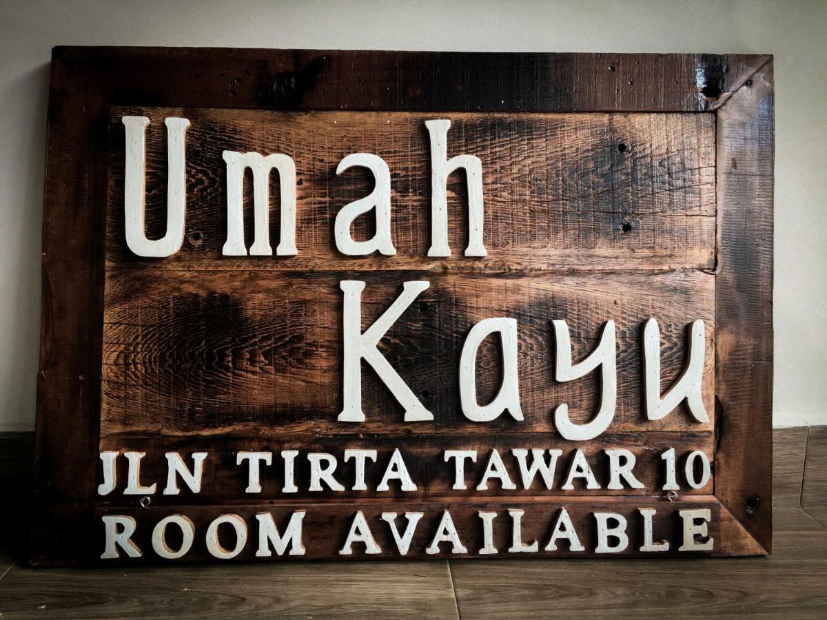Umah Kayu Ubud Exterior foto